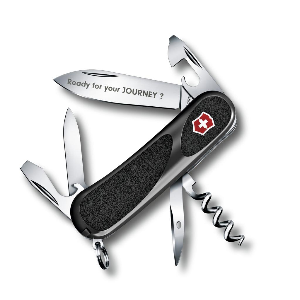 Часы VICTORINOX JOURNEY 1884 с черным циферблатом, красным ремешком из паракорда, в комплект входит кварцевый корпус из нержавеющей стали, водонепроницаемые, подарочные, аналоговые, мужские