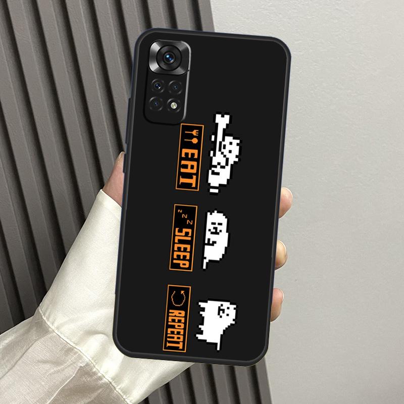 Чехол для телефона Undertale Раздражающая Собака Для Xiaomi Redmi Note 12 11 8 9 10 Pro 10S 11S 8T Redmi 10C 10A 10 12C 9C Funda