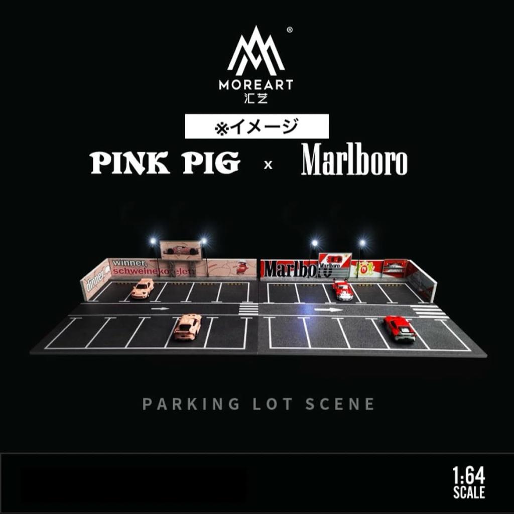 Moreart Parking Lot MO925007 Model Diorama 1/64 [Item]