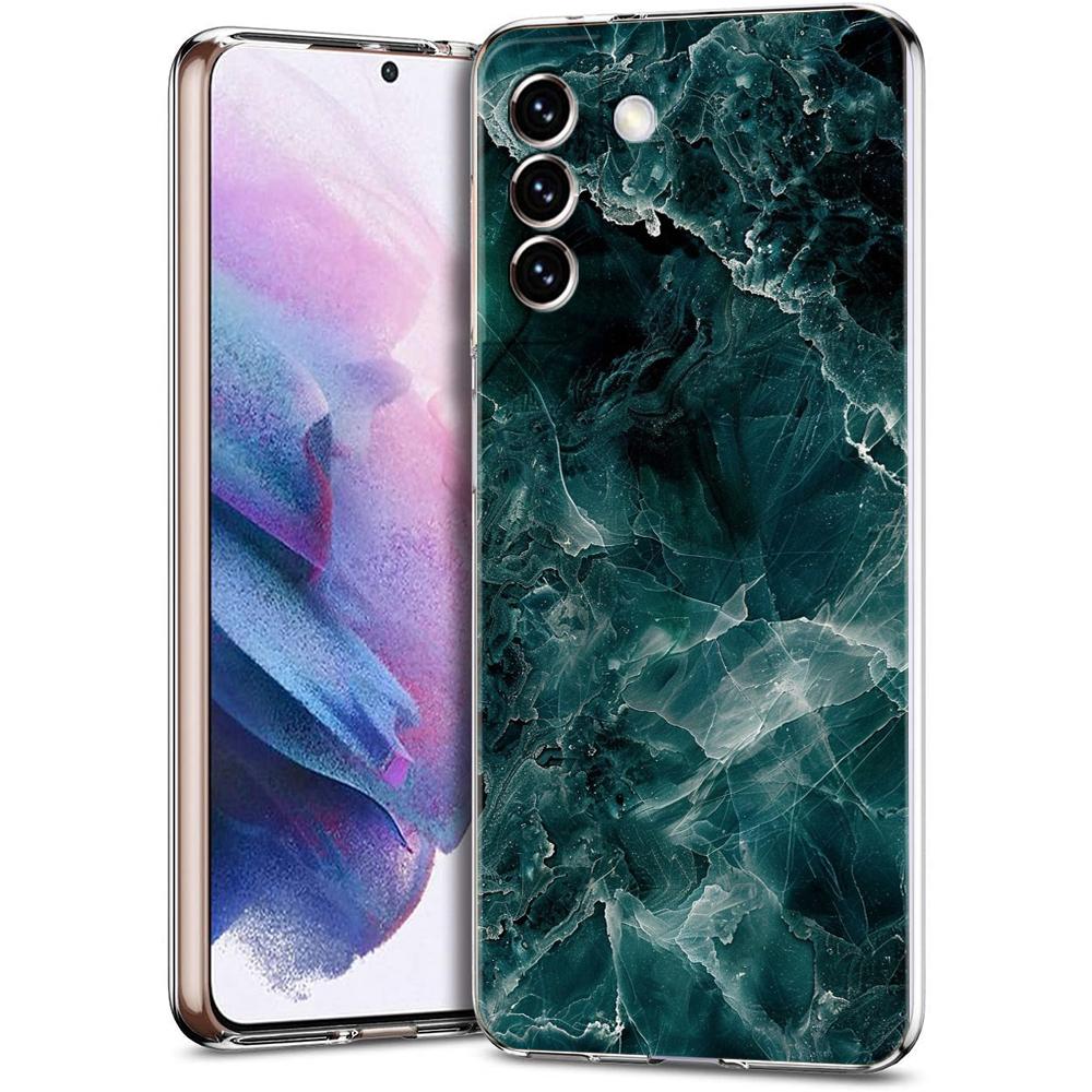 Модный Чехол Для Телефона С Мраморным Узором Для Samsung Galaxy S24 Ultra S23 FE S22 S20 S21 5G S10 S9 Plus S10E S8 Силиконовый Прозрачный Чехол