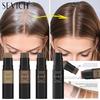 Одноразовая ручка-краска для волос с кисточкой SEVICH Водостойкий стик для подкрашивания волос Быстрое покрытие для седых волос Временный консилер Ручка-стик для заполнения бороды