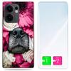 Etui Do Oppo Reno 13F 5G / 13 Fs 5G Foto Obudowa  Case Plecki Pies + Szkło