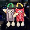 Милый Монстр Держатель для Коробки с Салфетками Авто Аксессуары для Подвешивания на Спинку Сиденья Автомобиля Автомобильные Салфетки Авто Украшение Интерьера Плюшевая Сумка для Домашнего Хранения