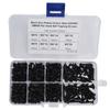 300Pcs Self Tapping Screws Cross Pan Head Combination Set Assortment Kit Carbon Steel M3 Black