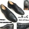 Florsheim Kenmoor винтажные туфли с крылом 9.5C 26.5-27.0 черные(ИСПОЛЬЗОВАЛ)