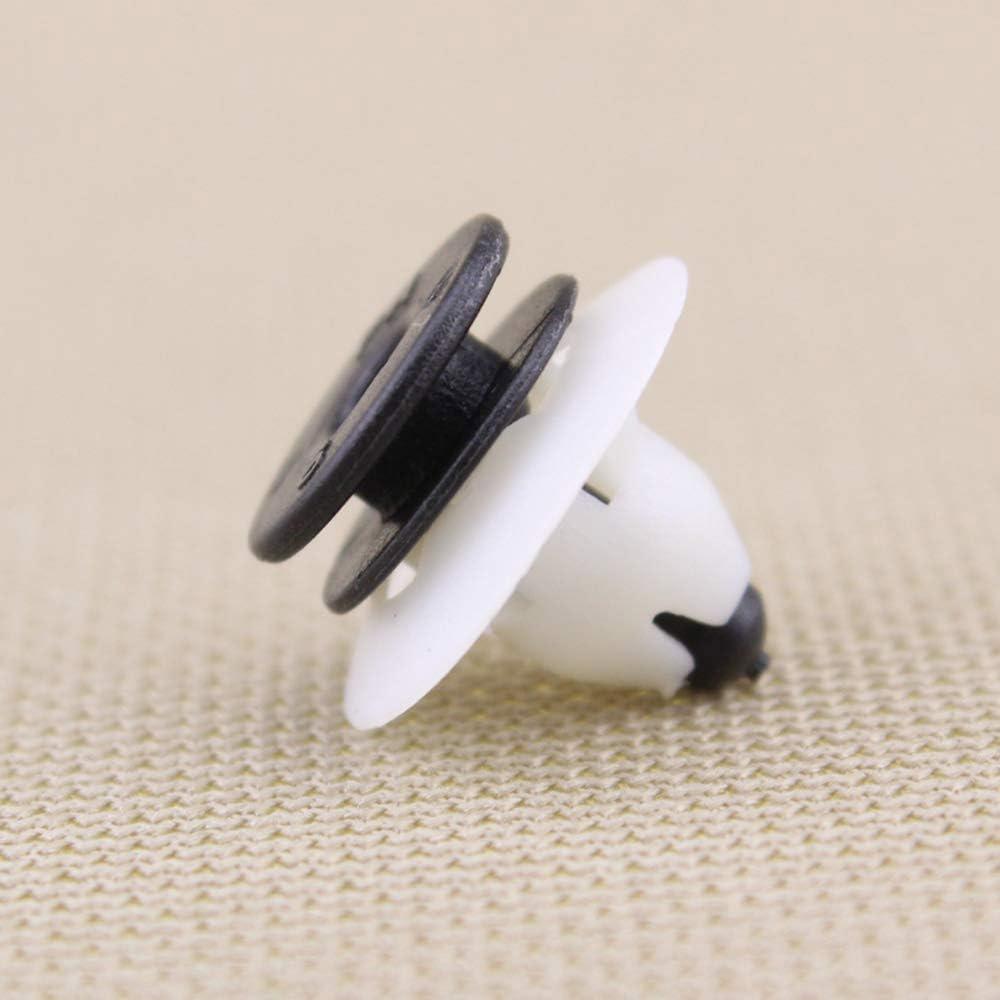 10 шт. Нейлоновые черно-белые крепежные клипсы 30653441 для Volvo C30 C70