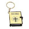 1шт мини портативный английский кулон Священная Библия брелок для ключей держатель сумка декор