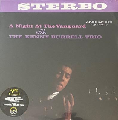Виниловая пластинка KENNY BURRELL TRIO - A Night At The Vanguard LP655 Argo 2024 US Jazz