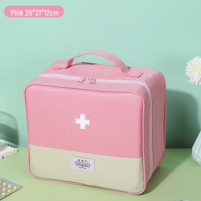 Корейская дорожная портативная сумка для хранения лекарств и предметов первой необходимости