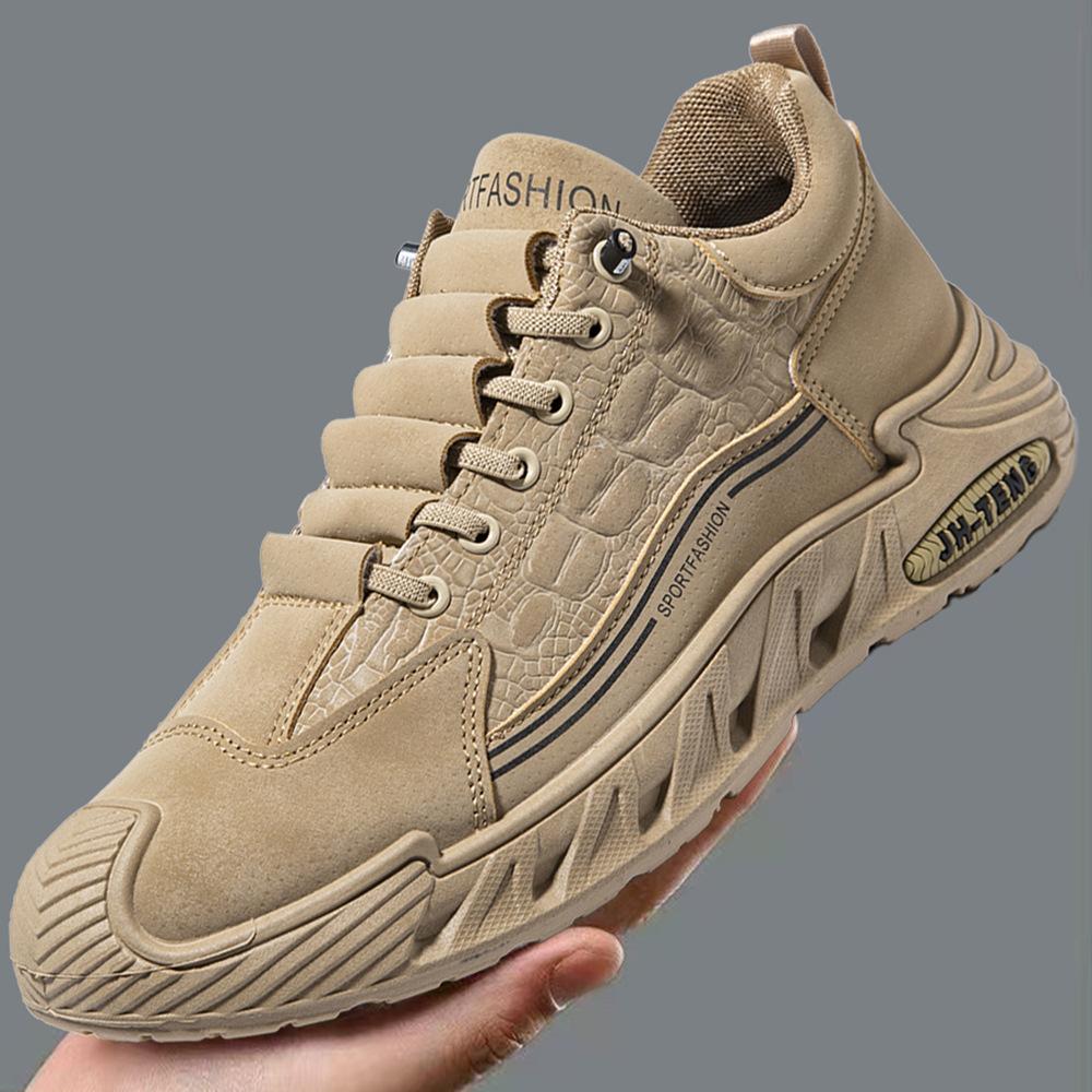 Large size men's shoes autumn travel non-slip and wear-resistant casual sports shoes sports shoes youth men's sports shoes
