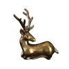 Deer Ping'an Brass Fawn Car Key Chain Ornaments Handles Hot Selling Small Bronze