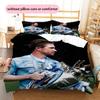 Kevin De Bruyne Pattern Bedding Home Decoration Birthday Gift (1 * duvet cover + 2 * pillowcase, without core),fan merchandise.