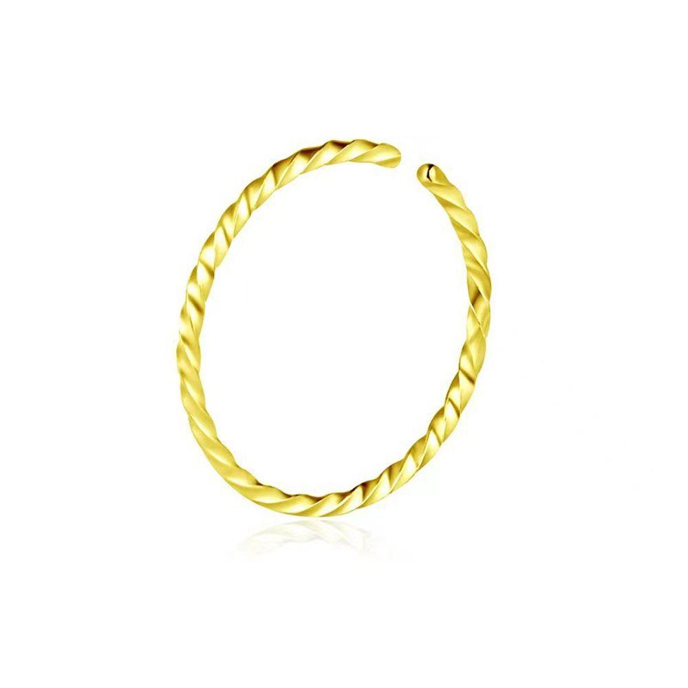 Аксессуары Девушка Подарок Поддельные Пирсинг Твист Кольца Для Носа Корейский Стиль Украшения Для Тела Женщин Носовой Зажим