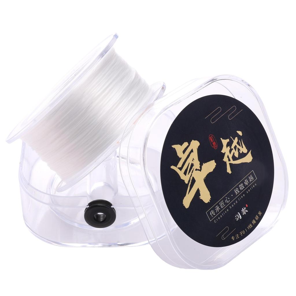 Прочная нейлоновая резиновая эластичная нить для изготовления украшений и браслетов - Разные цвета, 50-100 метров