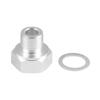 Oil Pressure Sensor Adapter Male To NPT Female Car Oil Pressure Sensor Adapter Connector with Washer for LS Engine Swap