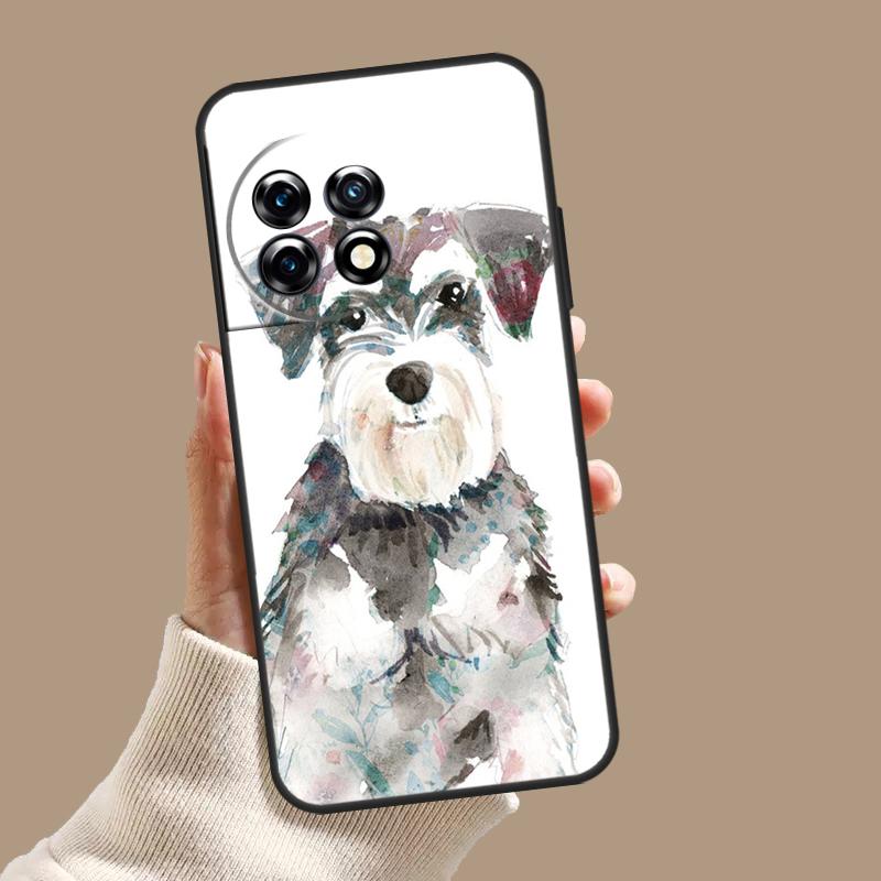 Чехол со шнауцерами для OnePlus Nord 5 CE 3 4 Lite N20 N30 OnePlus 15 13 12 11 8 9 10 Pro 10T 13T 13R