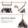 10 шт. Экономия места Волшебные вешалки Прочный пластиковый держатель Тяжелый органайзер для одежды Для общежитий Квартиры Маленький шкаф
