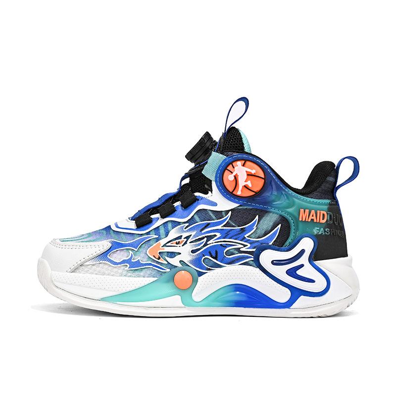 Мальчики Баскетбол Баскетбольные Кроссовки 2025 Баскетбол Детские Кроссовки Кроссовки Мальчики Спорт Мода Фактурные Кроссовки Баскет