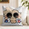 Game DDandys World Cushion Cover Eco Linen Pillow Case DoubleSided Print Breathable Durable Zipper Home Decor Gift