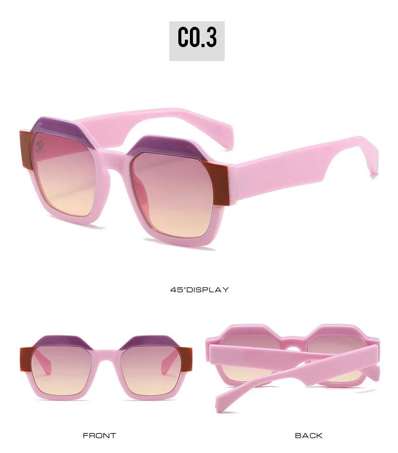 Новые винтажные большие квадратные солнцезащитные очки женские мужские модные ретро оправа с толстыми краями роскошные мужские солнцезащитные очки оттенки УФ400 очки