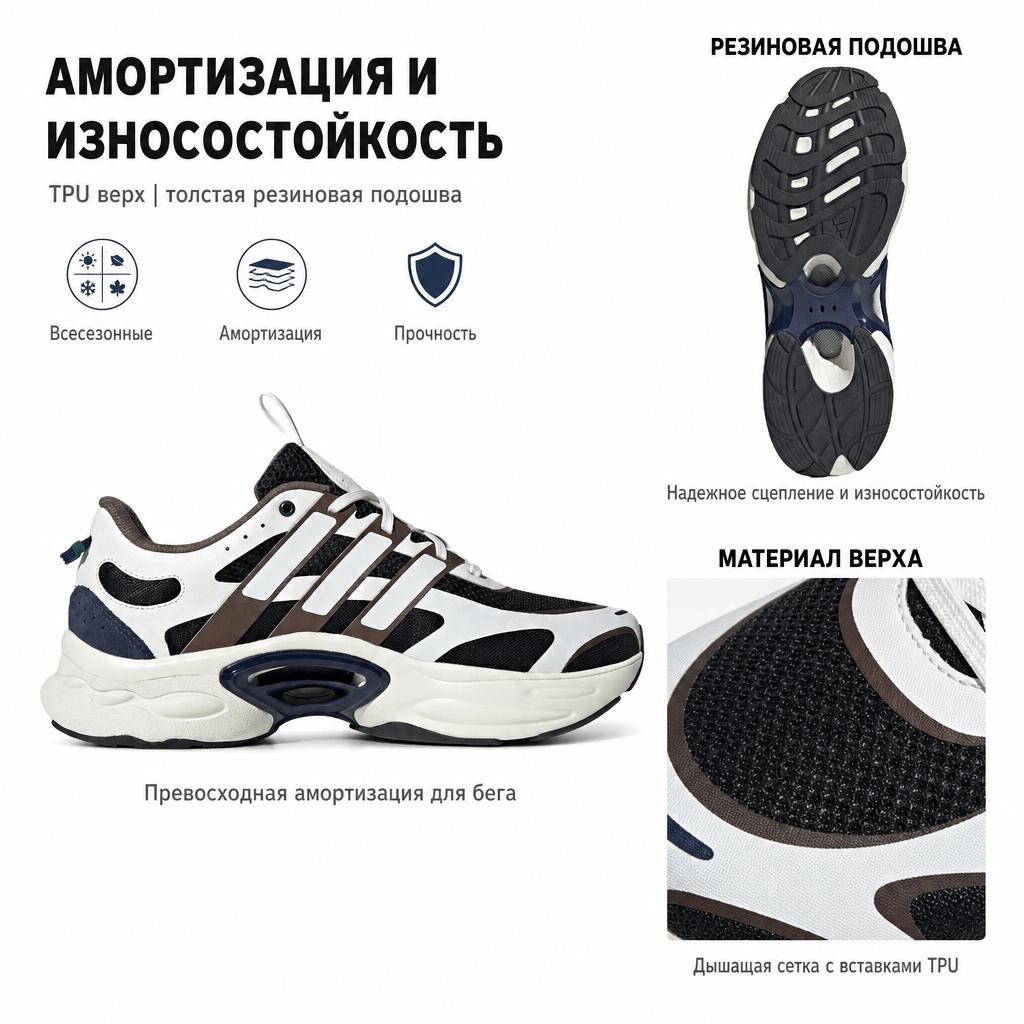 adidas Climacool Venttack Удобные Универсальные ТПУ Амортизация Износостойкие Низкие Повседневные Кроссовки для Бега Унисекс Кроссовки Белый Черный IF6725