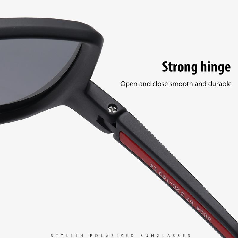 MTB Polarized Large Frame UV400 Polarized Sports Cycling Bike Glasses Men Women TR90 MTB Baseball Running Fishing Sunglasses