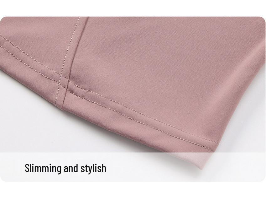 Топ для йоги телесного цвета на молнии, амортизирующий, для женщин - Приталенный, без рукавов, со стойкой воротником, для летних видов спорта на открытом воздухе.