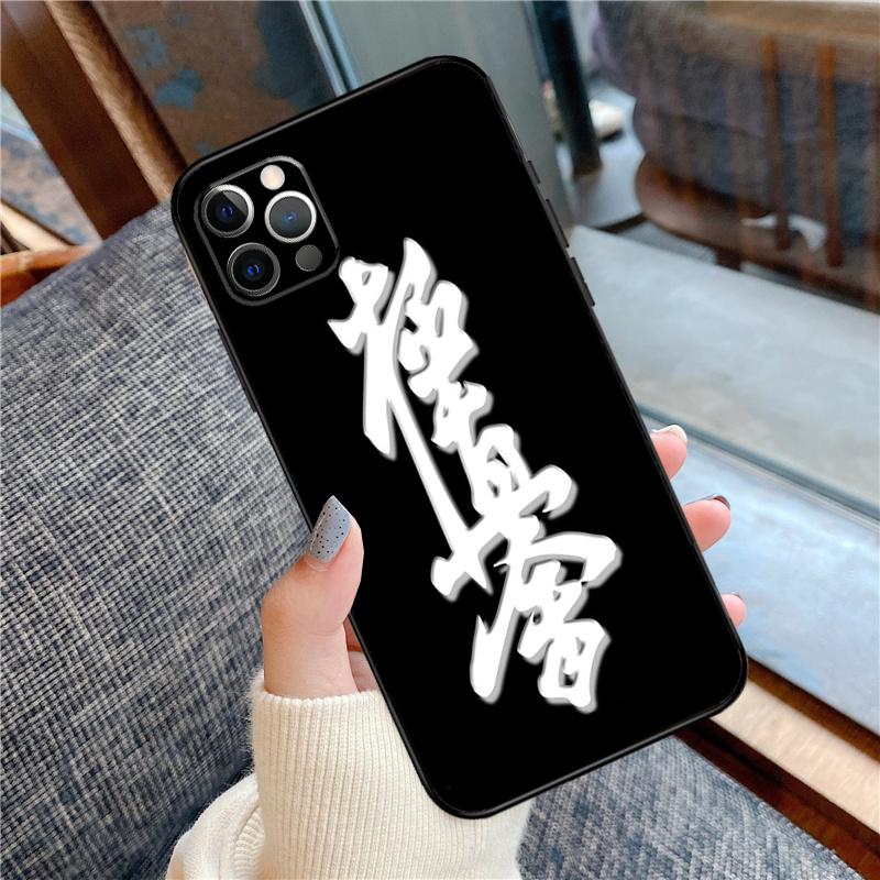 Кейс для iPhone 14 12 11 15 16 Pro Max с изображением Ояма Киокушинкай Каратэ Чехол для iPhone 13 12 Mini X XR XS Plus