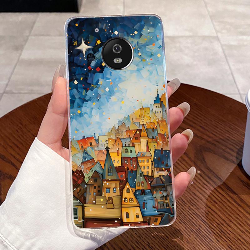 Case For Motorola Moto G5/Moto G5 Plus/Moto X 2017/Moto G5S/Moto G5S Plus Clear Silicone Soft TPU Cover Cute Cat Protective Case