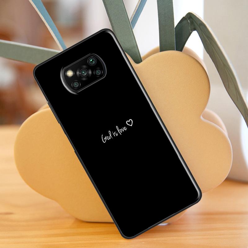 Цитаты из библейских стихов для POCO X3 GT F1 F2 F3 M3 M4 X3 Pro, чехол для телефона Xiaomi Mi 11T Pro 10T 11 Lite, чехол