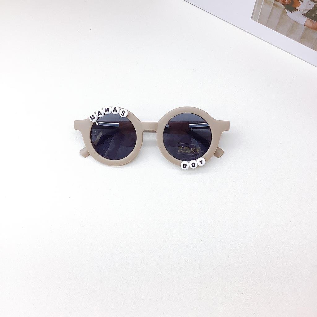 Детские солнцезащитные очки, модные, для мальчиков и девочек, симпатичные, вогнутые, солнцезащитные очки, защита от солнца, защита от ультрафиолета