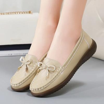 Новые удобные повседневные туфли для мам, туфли для беременных женщин, на шнуровке, мягкая подошва, плоская, нескользящая, удобная, новая модель