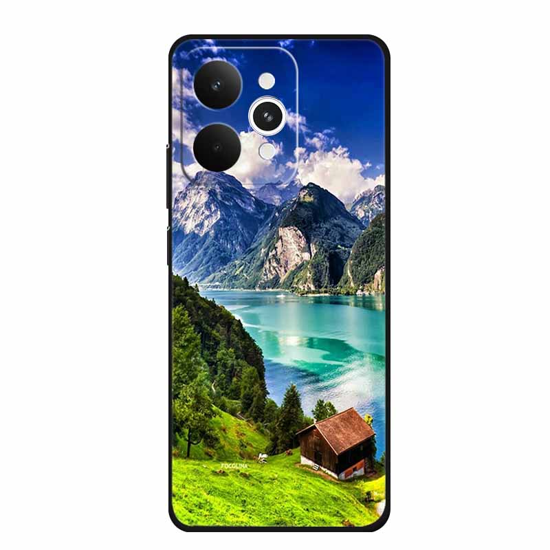 Phone Case For Realme 15 Pro Back Cover Case Shockproof Black Silicone Soft Coque For Realme 15 Pro Case Realme15 Pro Funda Para