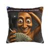 There Is Motion At Your Front Door Tung Sahur Tuff Meme Pillow Cover Kawaii Pillow Case For Room Bed Chair Print Pillowcases