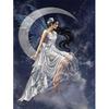 HUACAN 5D DIY алмазная живопись Луна девушка вышивка крестиком ремесло домашний декор стикер на стену