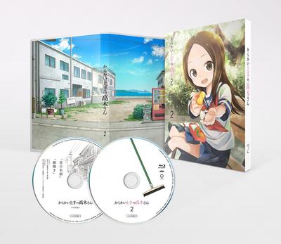 Дразнящая Мастер Такаги-сан Том 2 (Ограниченное издание первой прессы) [DVD]