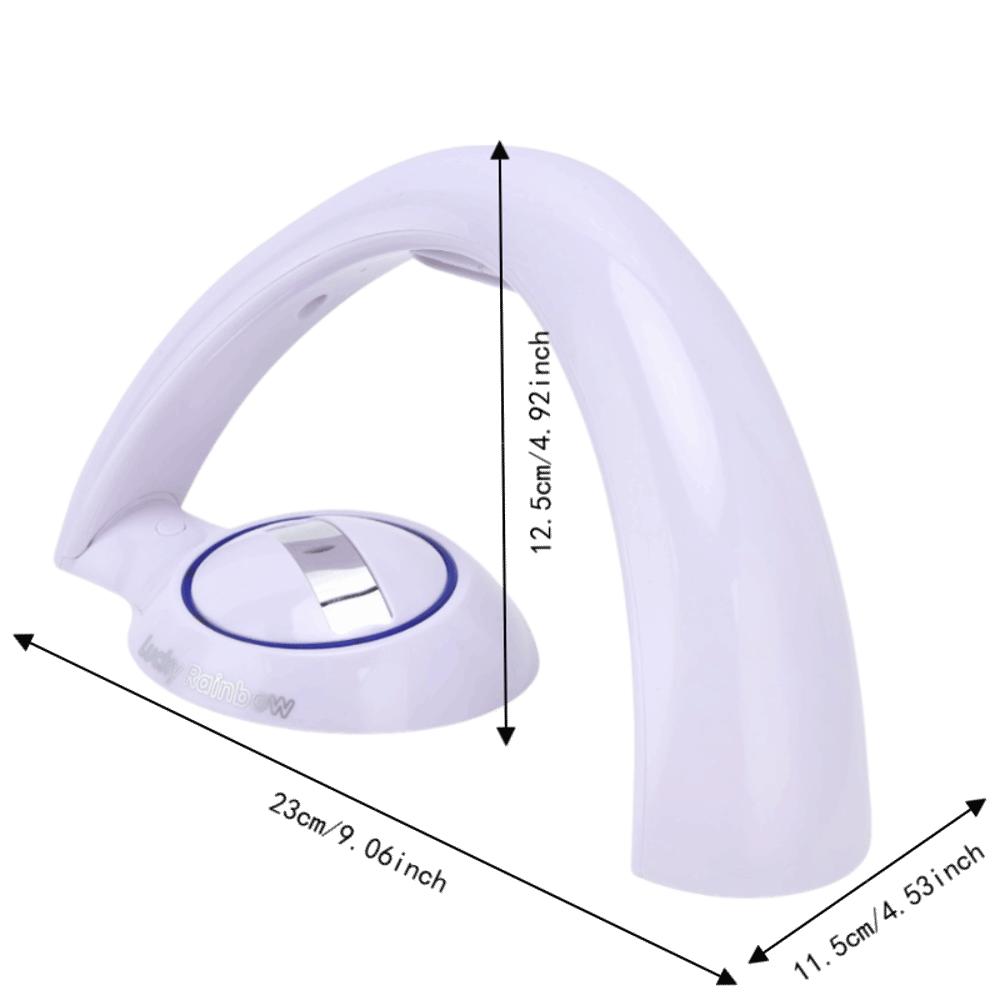 USB and Battery Powered LED Night Light Rainbow Night Light Projector  Wall Decoration