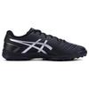 Asics Ds Light Club Круглый носок Шнуровка TF (Резиновые шипы) ПУ Футбольные бутсы Мужские Футбольные бутсы Черные 1103A076-001