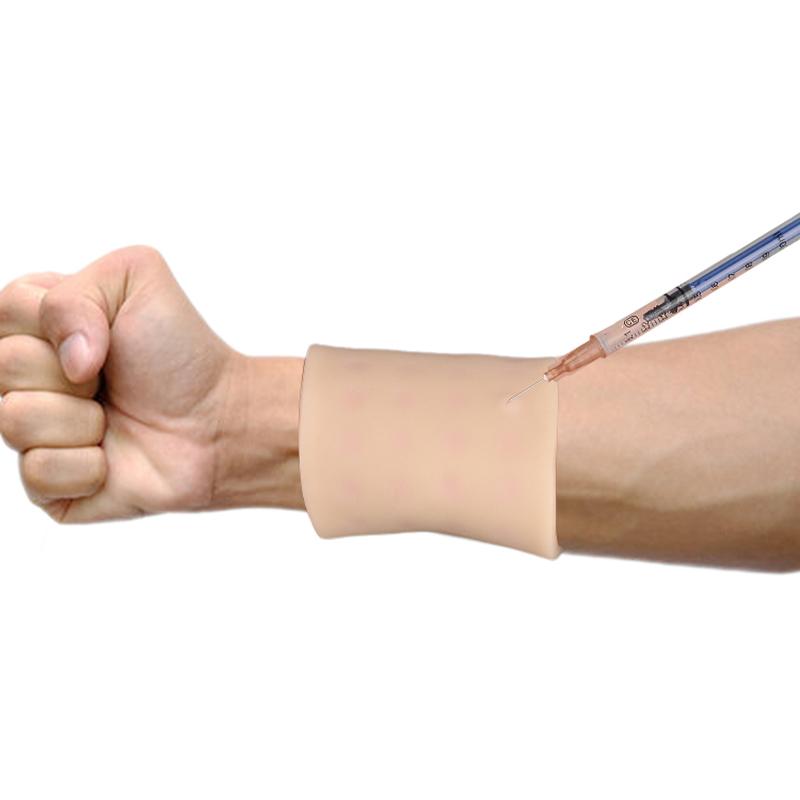 Носите многофункциональную модель для обучения внутримышечным инъекциям, 40-точечную кожную пробу, практическую модель с игольчатыми подушечками