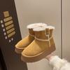 35-42 размер Большие женские ботинки зимние модные хлопковые туфли толстые теплые толстые подошвы импортные хлопковые туфли