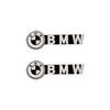 For BMW Series ECar Audio Speaker 3D Aluminum Emblem Stickers For BMW X1 X2 X3 X4 X5 X6 F30 F34 E90 G20 F20 F21 F22 Auto Badge Decal Accessories
