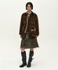 ADSB ANDERSSON BELL Multi-Pocket Velvet Safari Jacket (Brown)