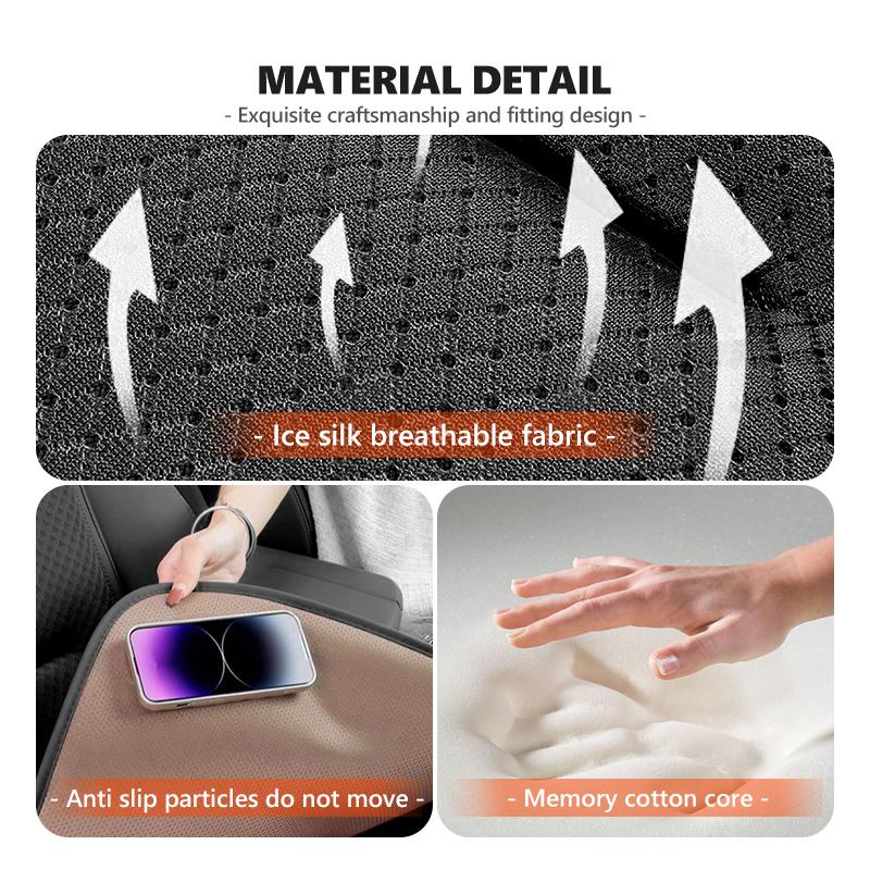 For BMW Car Seat Back Cushion Front Rear Seat Protector Pad Auto Accessories Performance X1 X3 X5 E39 E46 E90 F20 E60 F30 M3 M5 HOPDJ1