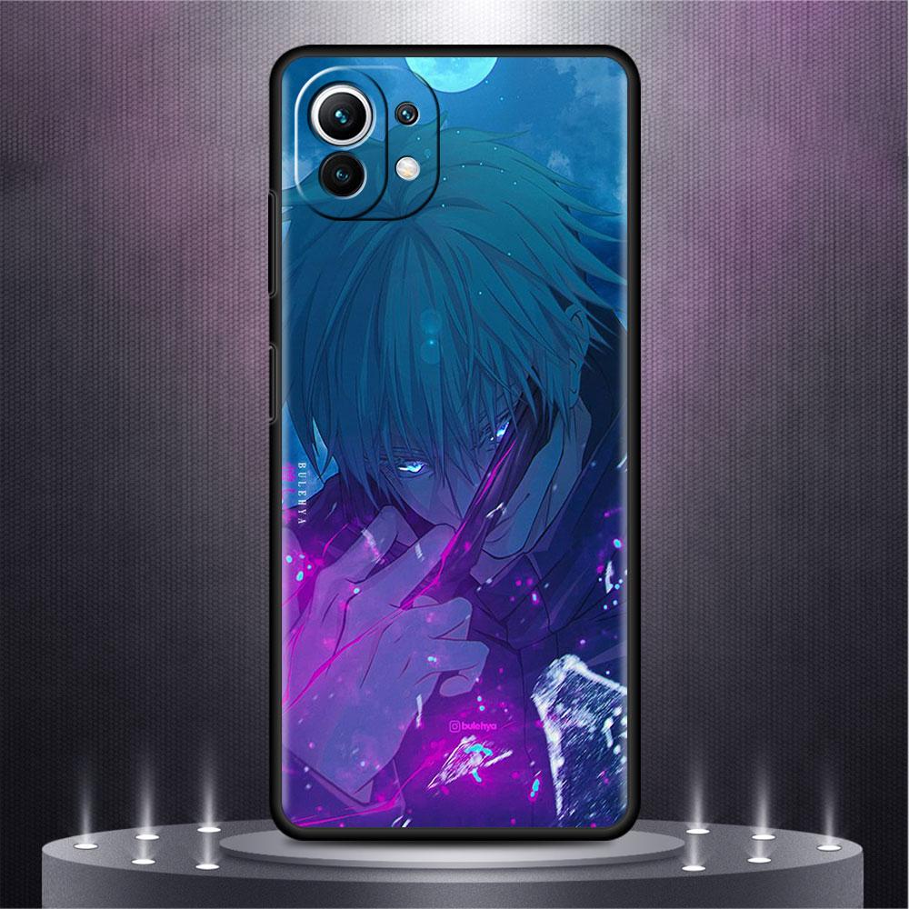 Черный чехол для Xiaomi Mi Poco X3 NFC M4 F3 C40 11 11T 10T Pro 12 9T 9 10 Lite, чехол из ТПУ для телефона, милый чехол для телефона Jujutsu Kaisen Cool