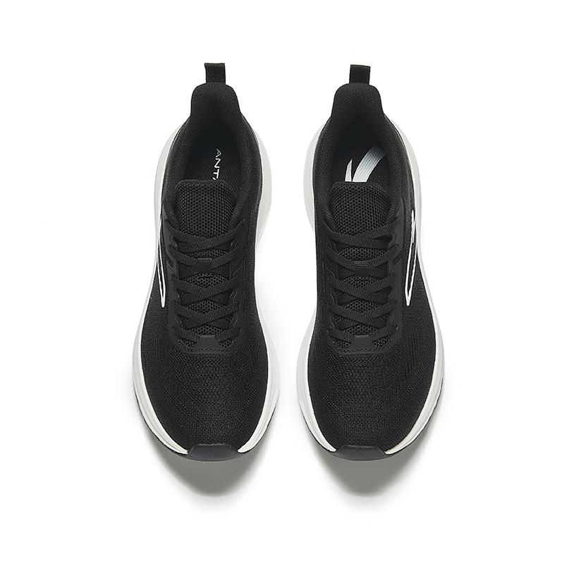 Anta Кроссовки Running Series Mesh Comfortable Shock Absorbing Non-Slip Low-Top Casual Running Shoes Men sneakers Black White 112435505R-2