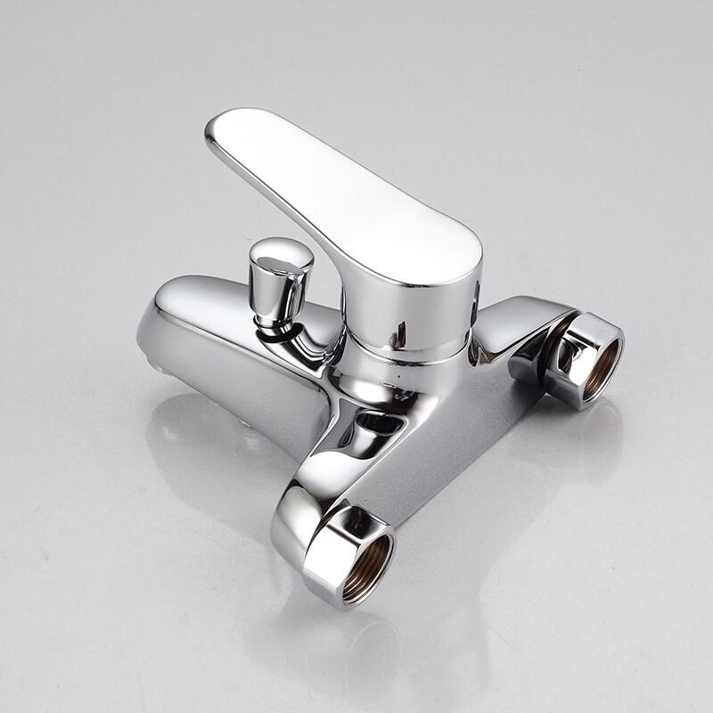 TLXT Flying Triple Wall-Mounted Shower Faucet with Lifting Rod