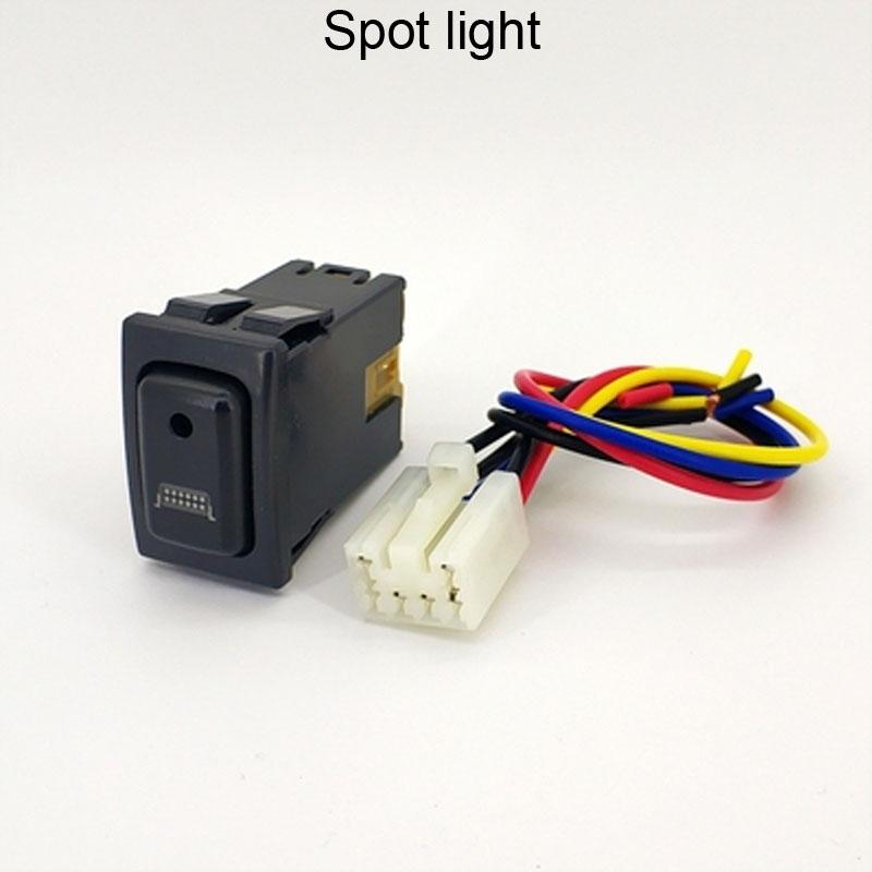 Светодиодный прожектор, радар, датчик парковки, камера, видеорегистратор, монитор, вентилятор, кнопка переключения багажника, провод для Suzuki Jimny