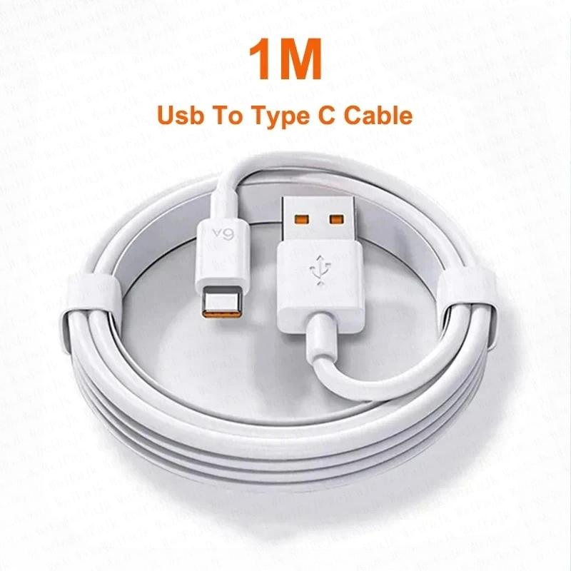 Charger For Infinix 33W 6A Type C Cable 100CM Fast Charger USB C Data Cord Line For Infinix Smart 8 Note 12 11 Pro Zero 30 20 Hot 12