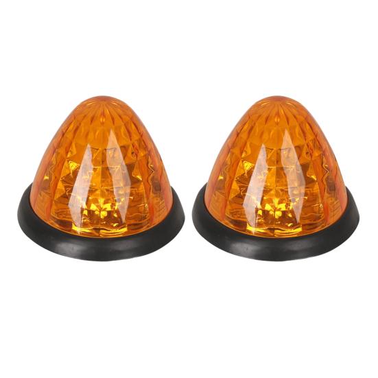 Светодиодные фонари-арбузы Насыщенный цвет Бамперные фонари Высокояркие Боковые габаритные фонари прицепа Фонари указателей поворота для полуприцепа