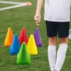 30 Pieces Cones for Soccer Training Equipment Sturdy 18cm Lightweight Reusable with Carry